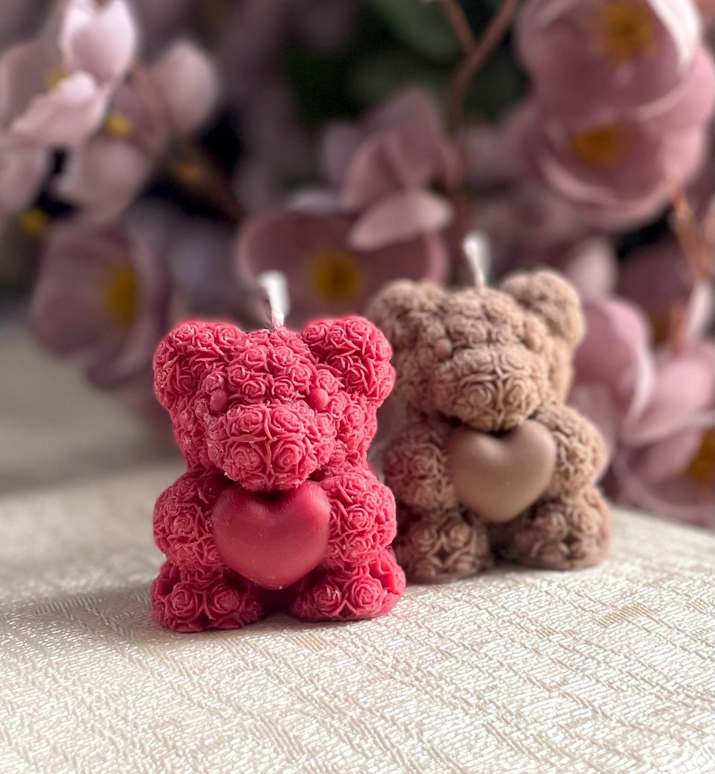 Teddy candle