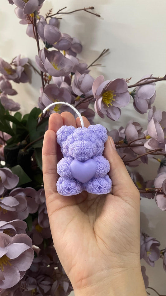 Teddy candle